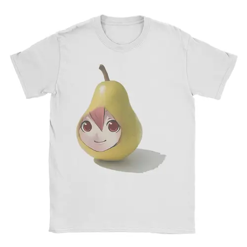 Imagen 2 del producto Camiseta creativa Kasane Teto Expression 2020 con dibujo, camisetas de algodón con cuello redondo para hombres y mujeres, camisetas de manga corta de peras, camisetas 6XL