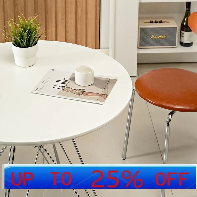 

LH simple household dining table small apartment rock slab dining table negotiation table
