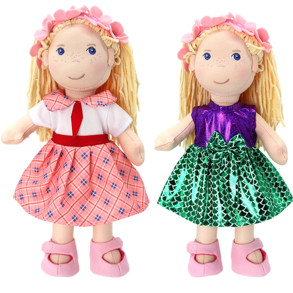 For 35cm Cotton Baby Doll Clothes Outfits 14.5