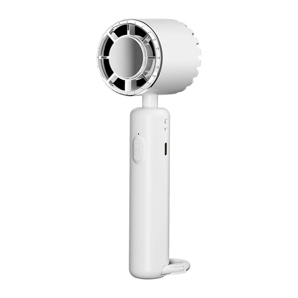 For Relaxation Handheld Fan Mini Cooling Fan Lightweight Portable Desk Fan Adjustable Fan Adjustable Airflow Compact Size