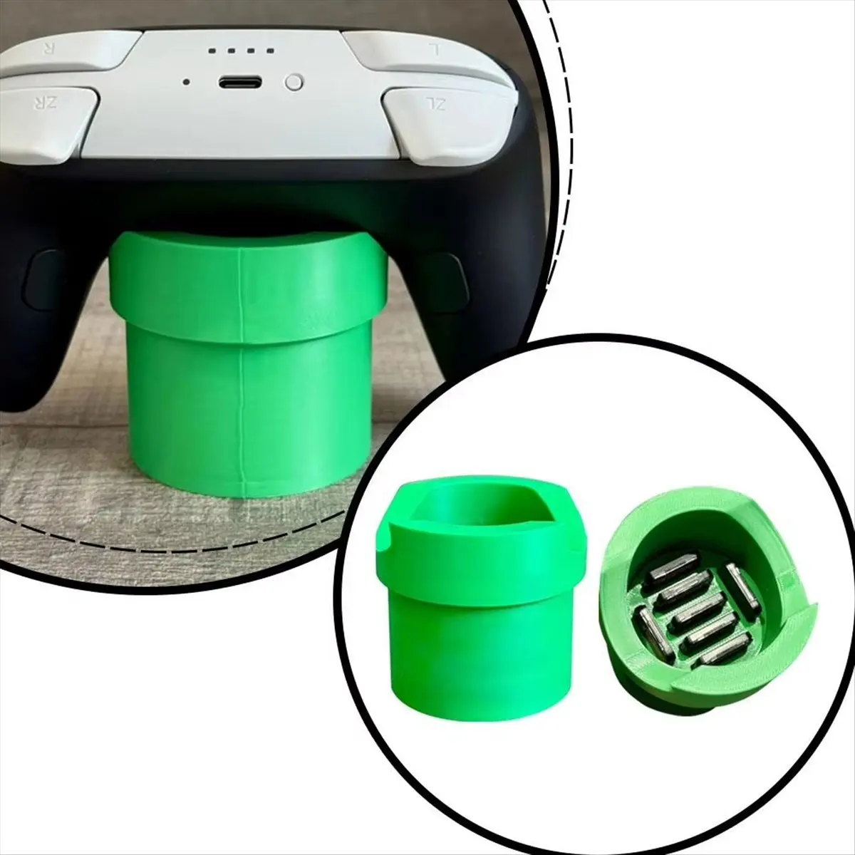 ABAN Game Controller Stand for Switch 2 Handle Bracket No Card Slot Gamepad Desk Holder Dock Handle Bracket Base B