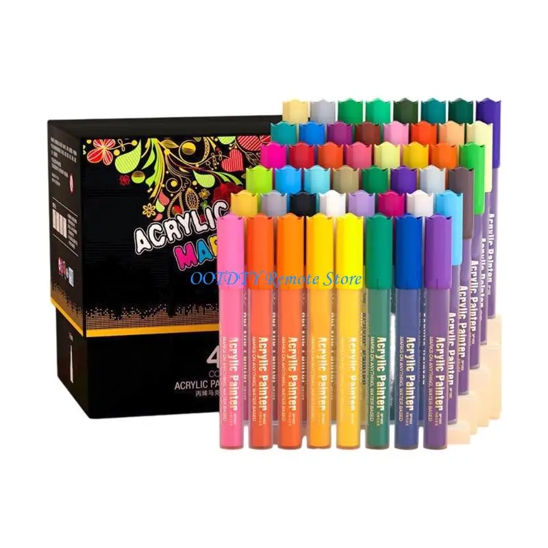 

Acrylic Marker Water Resistant Assorted Color Acrylic Paint Pen for Painting