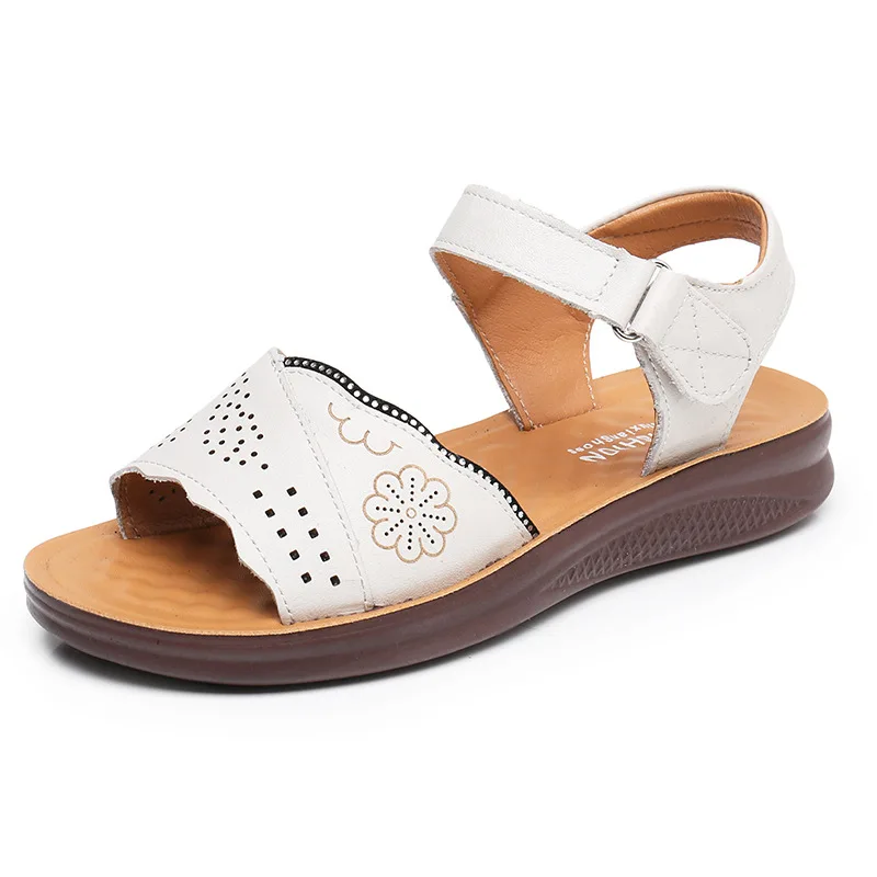 Multi-Color Wedge Sandals For Women With Leaf Strap Design And Adjustable Back Strap Comfortable Non Slip Breathable Casual New
