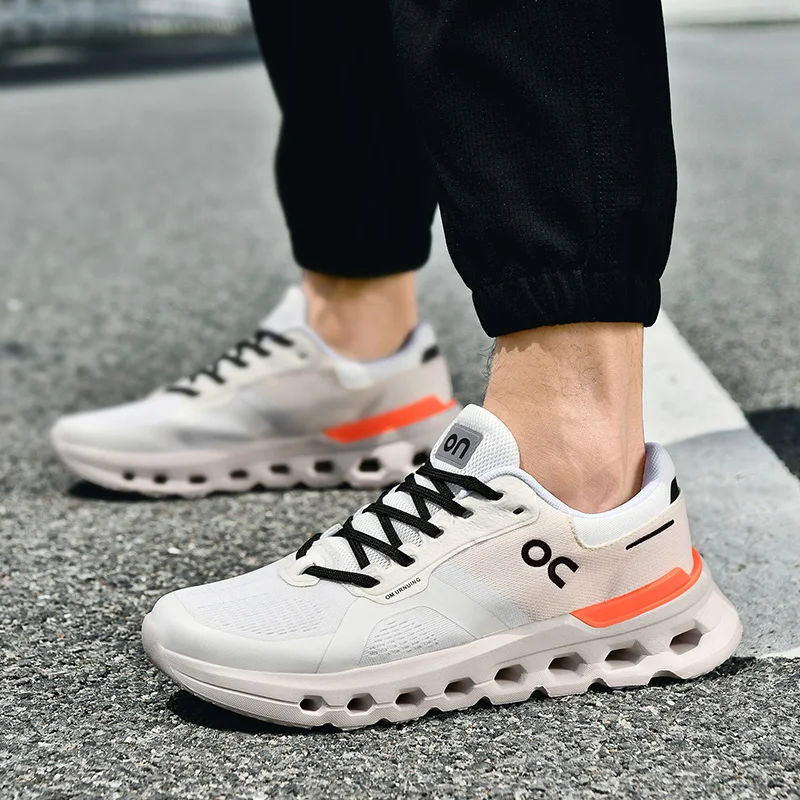 Nuevas zapatillas de deporte informales para hombre, zapatillas deportivas con cojín de aire para maratón, transpirables, ligeras, cómodas, atléticas, antideslizantes