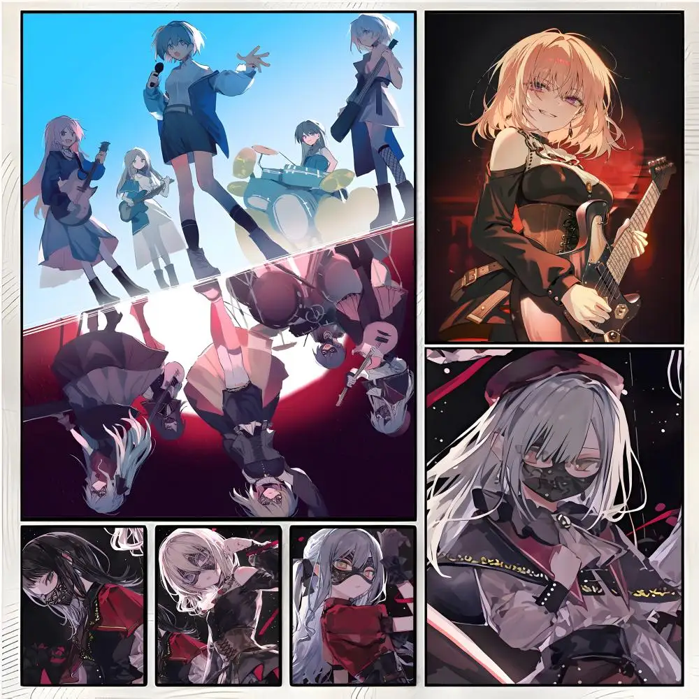 Dream Ave Mujica Anime Music Band B-BanG Dream Ave Mujica Poster Superior Home Space Pub Indoor Decorative Art & Home Decor