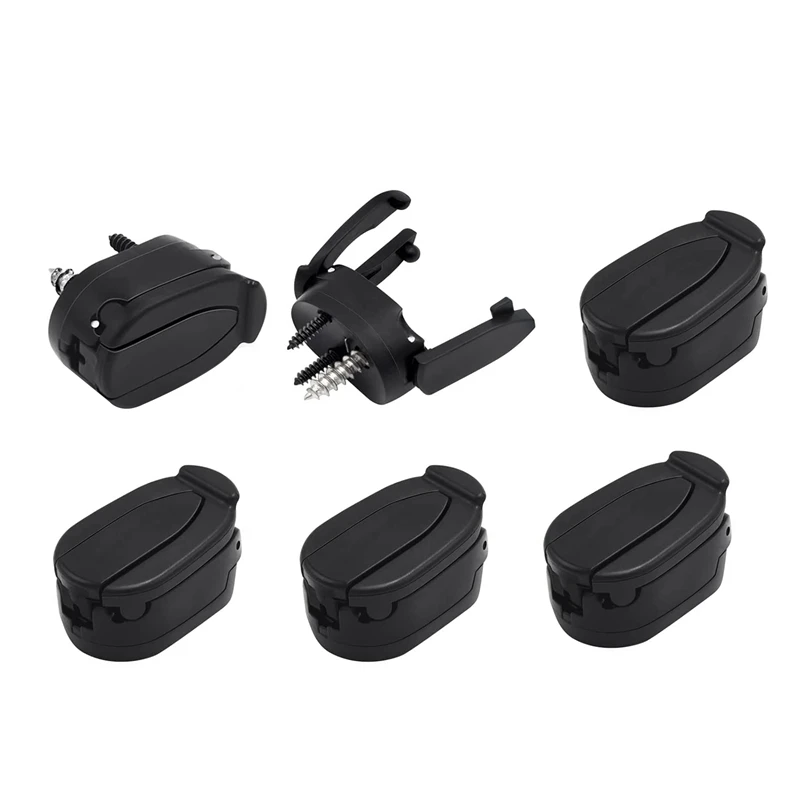 

6 шт. устройство для извлечения мячей для гольфа для клюшки, устройство для захвата мяча для гольфа, детали аксессуаров для гольфа