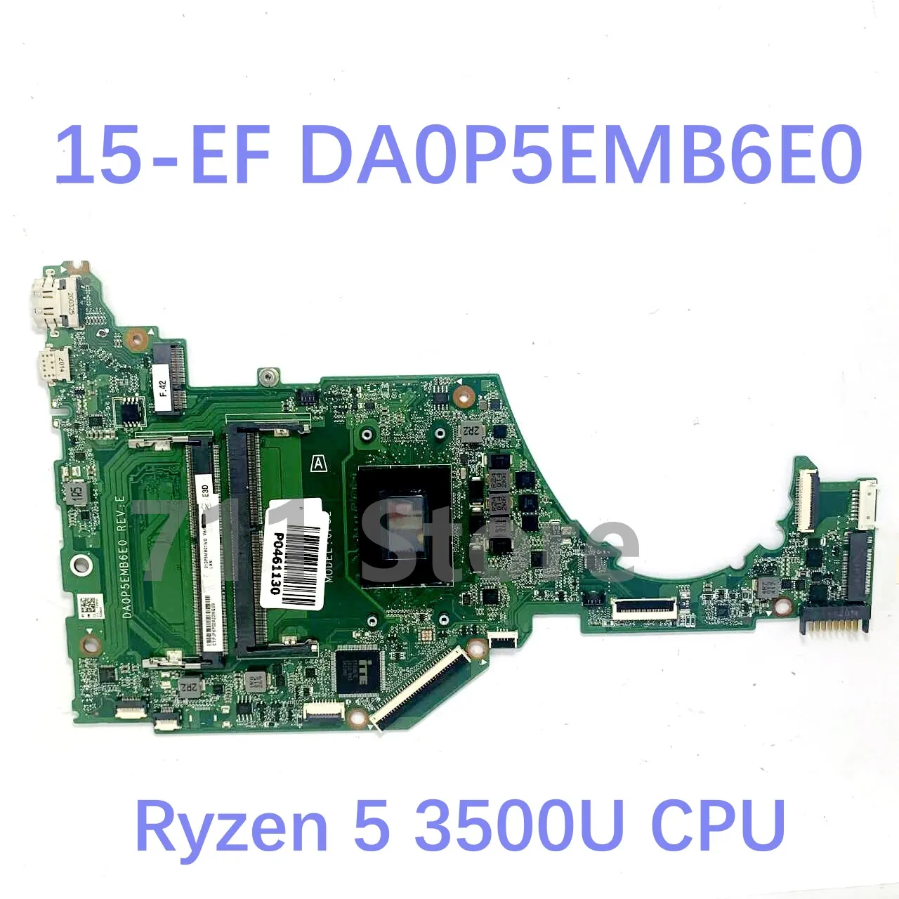 L78723-001 L78722-601 DA0P5EMB6E0 Con 300U/R3 3200U/R5 3450U/R5 3500U CPU Mainboard Per HP 15-EF Scheda Madre Del Computer Portatile Testato Al 100%