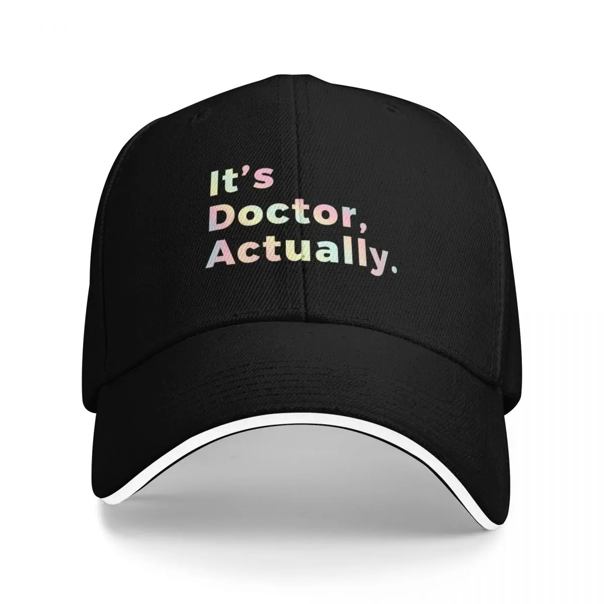 PHD - Doctor Of Philosophy Funny Gift Baseball Cap custom caps fun hats Men's Baseball Women's