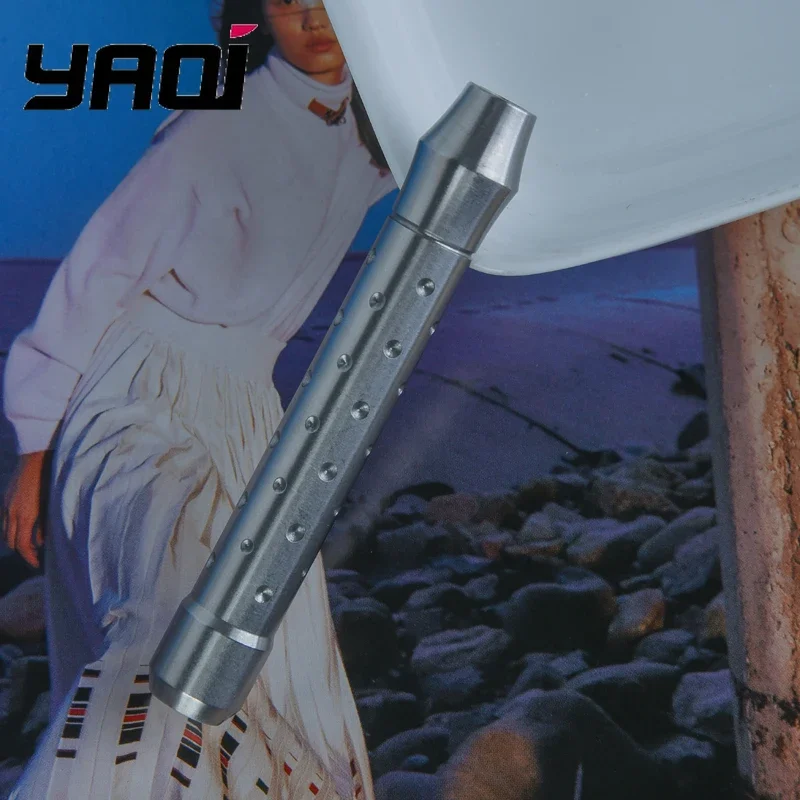 مقبض ماكينة حلاقة آمن من الفولاذ المقاوم للصدأ من YAQI للرجال #1