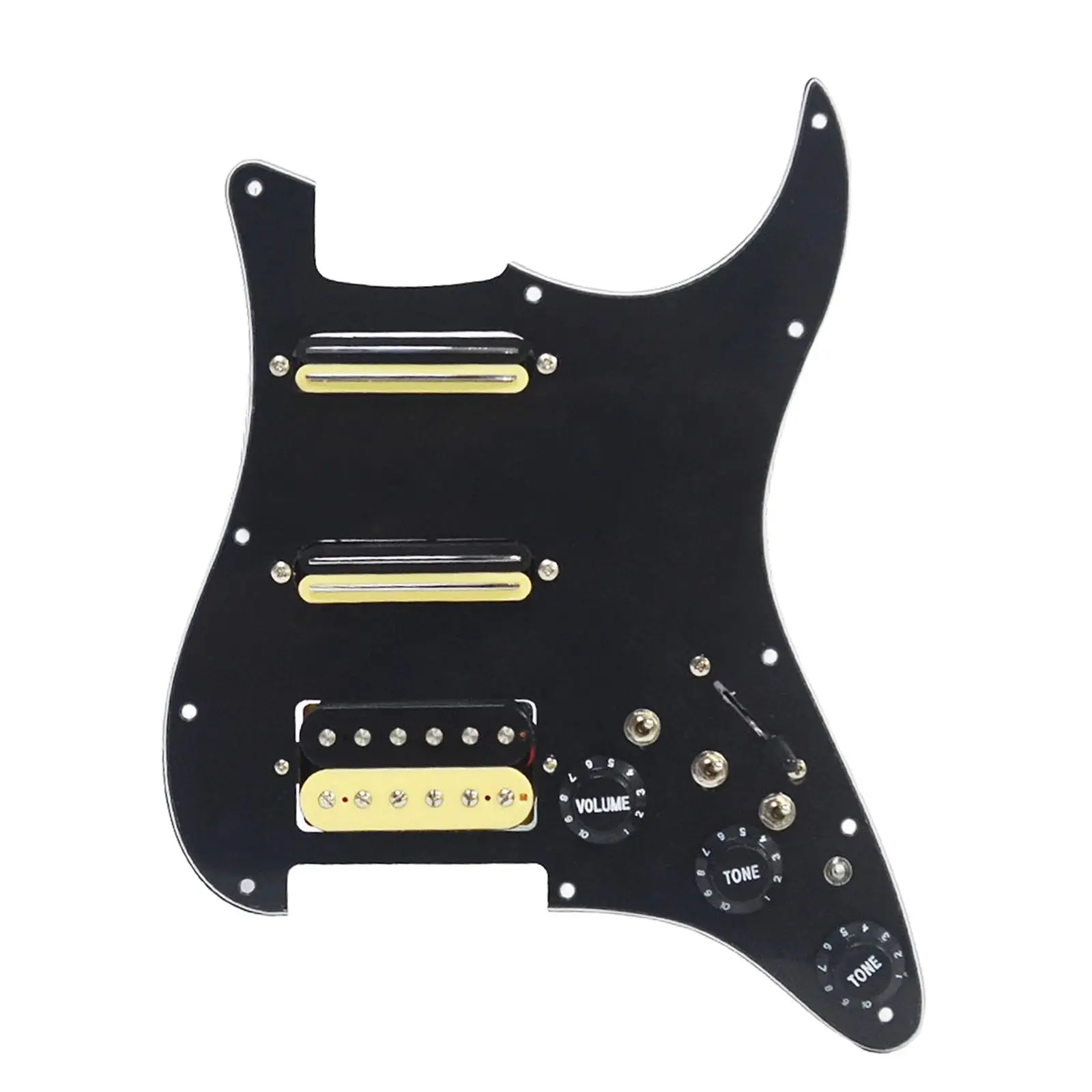 

Загруженные Предварительно Проводные пикапы Pickguard SSH, профессиональные практичные аксессуары для гитары, запасные части для музыкальных инструментов, царапина