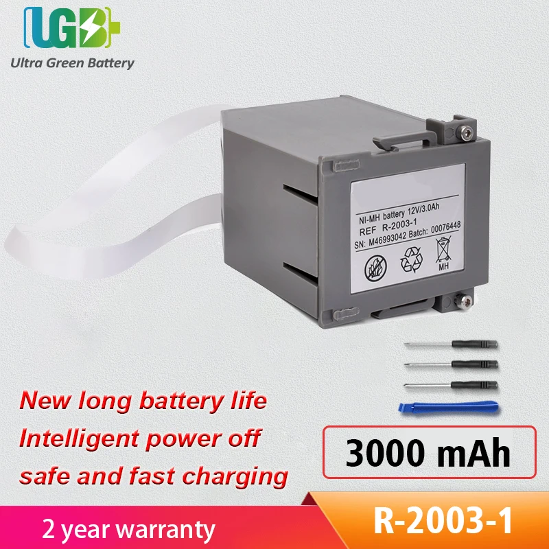 UGB New R-2003-1 Battery For cardio-aid 200-b For cardioaid 200b Medical Battery Pack