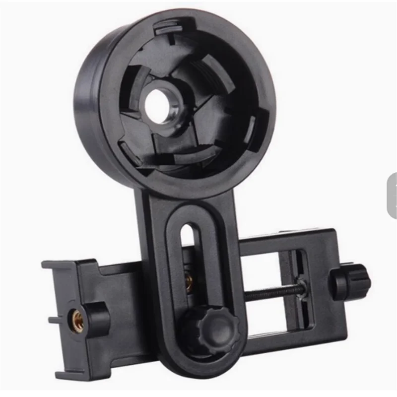 Plastik Universal Mount Adaptor Konektor untuk Menghubungkan Kamera Iphone Samsung Ponsel dan Bermata Teleskop Fotografi