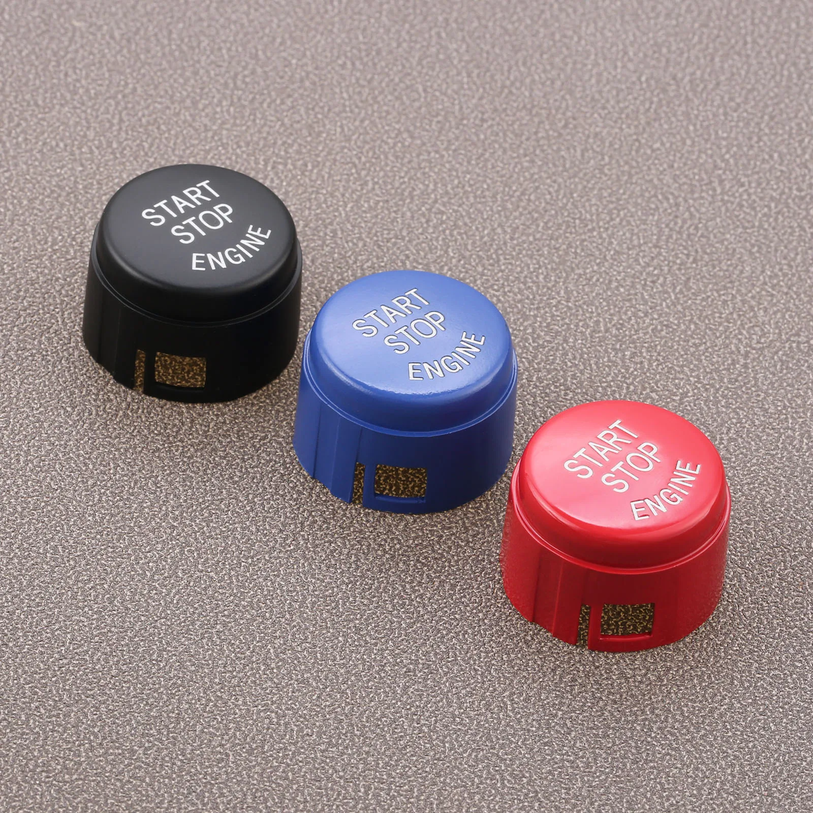 1Pc Black/Red/Blue Car Engine Start Stop Button Switch Cover for BMW 1-7 Series F20-F23 F30-F33 F10-F13 F01 F02 X1 X3 X4 X5 X6