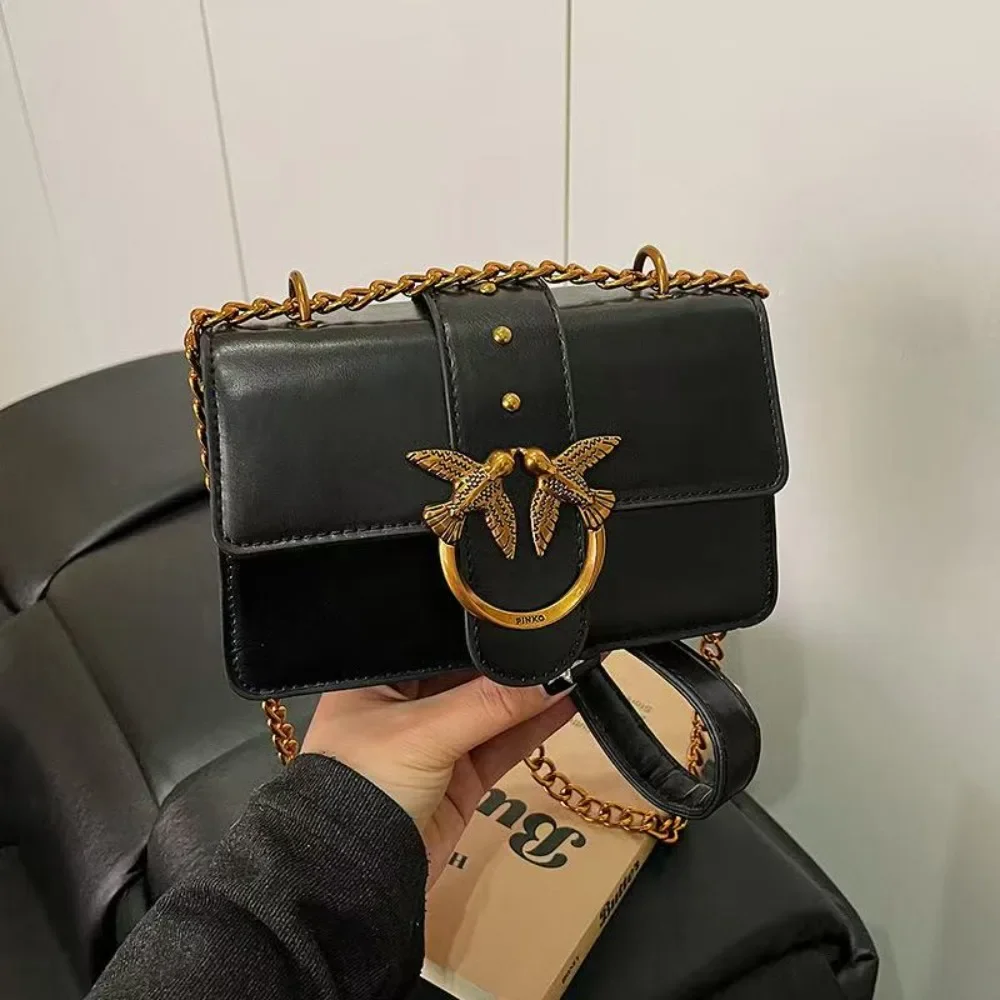 2026 Frühjahr/Sommer Kleiner Vogel Geprägte Unterarm-Schultertasche Neue Casual-Handtasche Ketten-Umhängetasche Geeignet für Frauen.689 – Detail 5