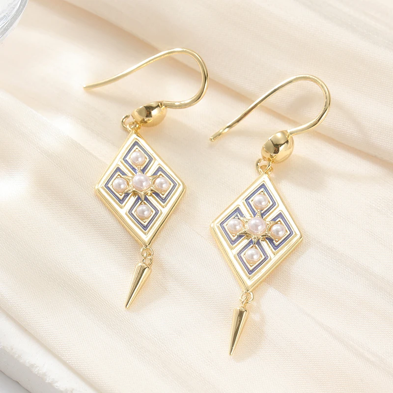 Brincos Elegantes de Estilo Ét - Ethnic Chic Fashion avaliação e preço