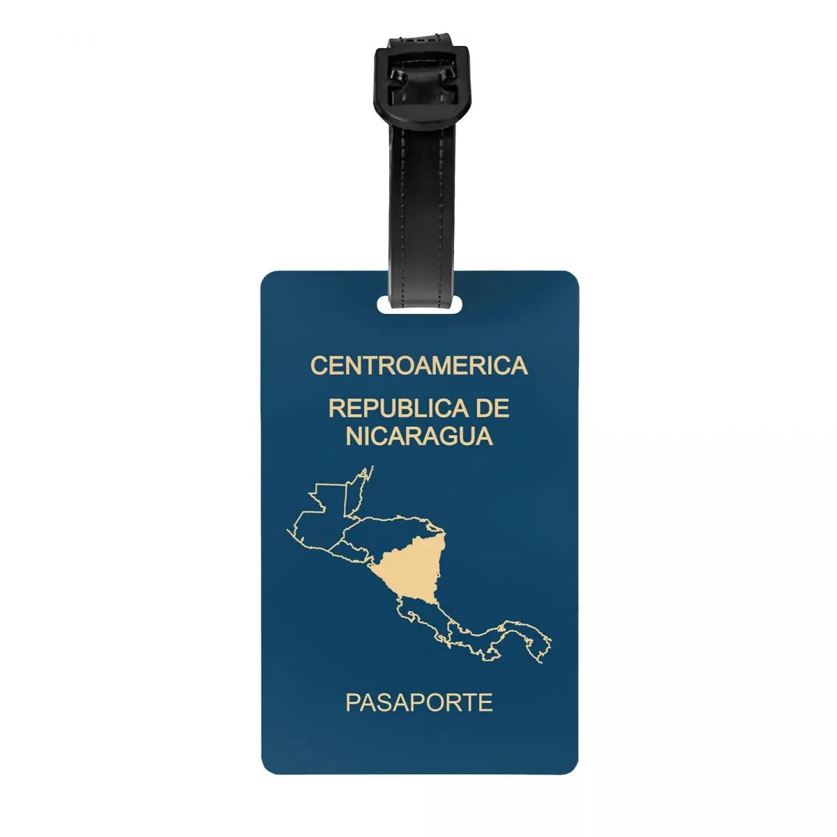 

Nicaragua Passport Luggage Tags for Suitcases Privacy Cover ID Label
