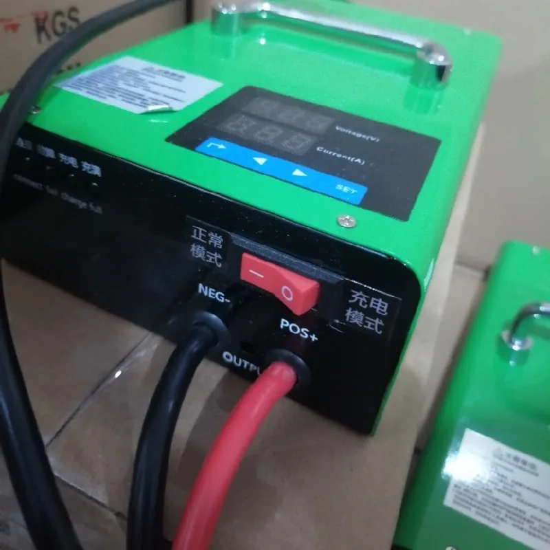 

Зарядное устройство для литий-ионного аккумулятора 12 В/24 В/48 В, 10 А-80 А, регулируемое, автоматическое отключение, многофункциональное универсальное