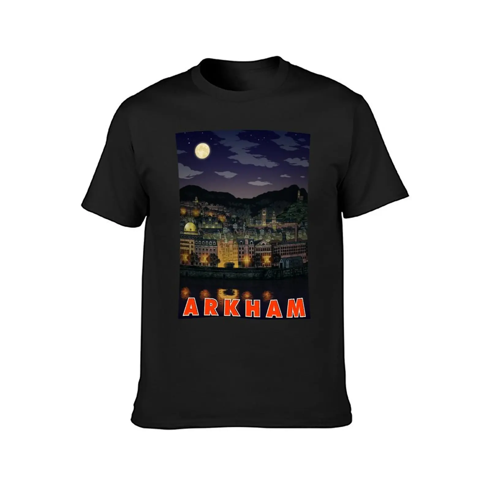 Greetings From Arkham, Mass T-Shirt plus size tops customs design your own mens champion t shirts