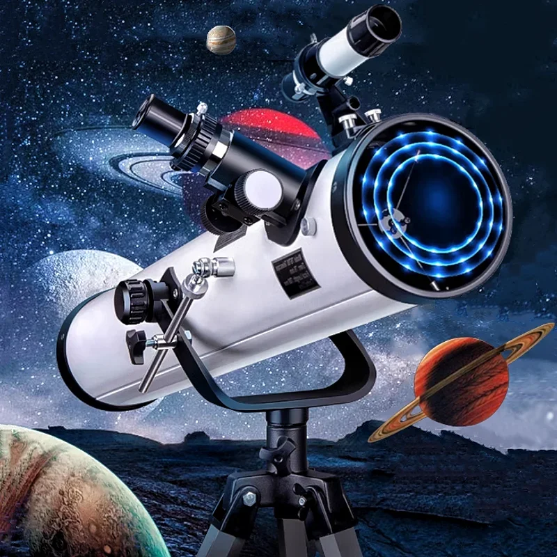 

Professional Astronomical Telescope for Space 114MM Large Caliber Long Range Binoculars Support Take Photo Night Vision Moon