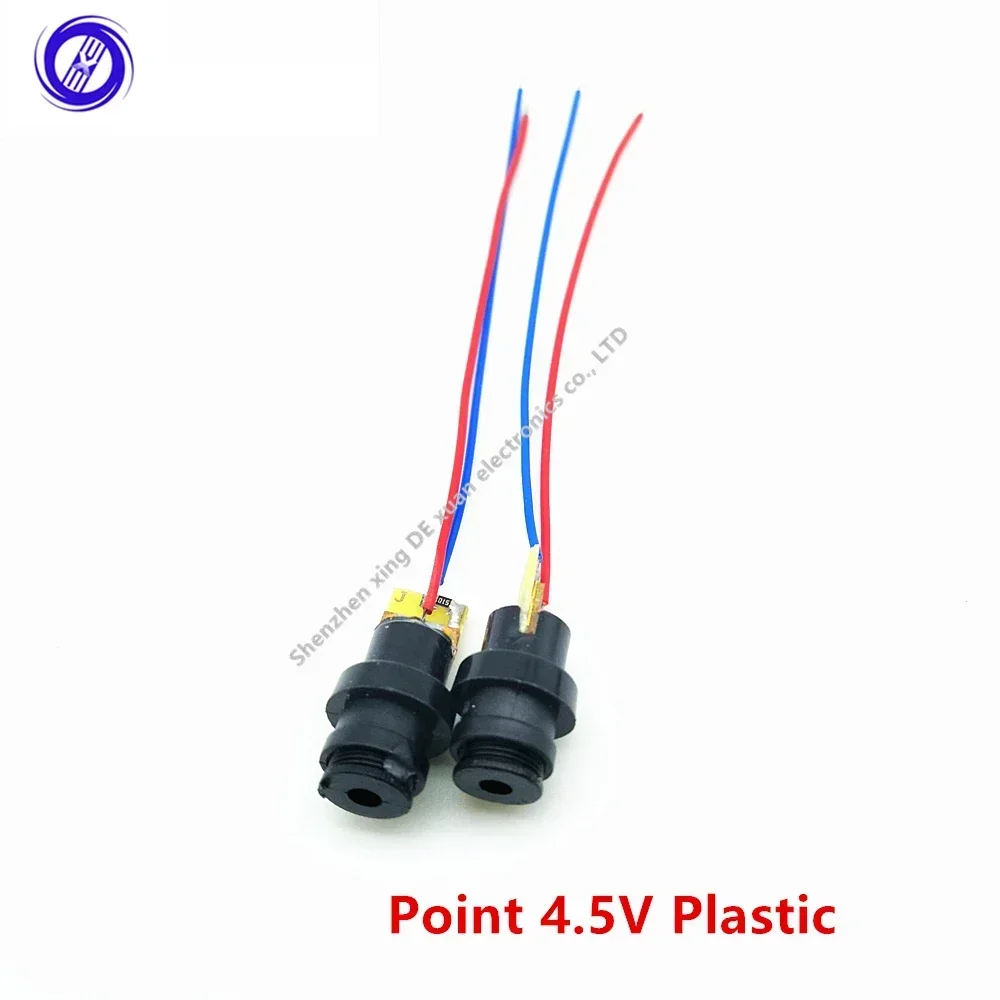 1 قطعة 650nm 5mW نقطة حمراء/خط/عبر وحدة الليزر رئيس عدسة زجاجية التركيز قابل للتعديل ليزر ديود رئيس فئة الصناعية