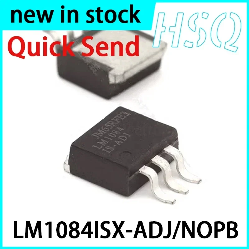 2PCS New LM1084IS-ADJ LM1084ISX-ADJ/NOPB Chip TO-263-3 Linear Regulator