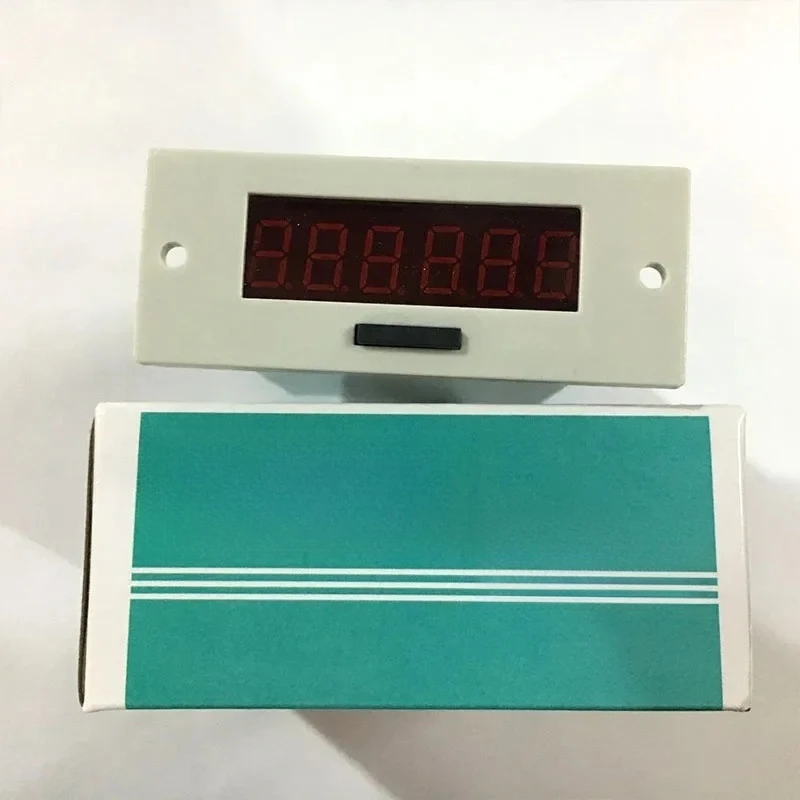 

Six-digit Digital Display Counter Can Be Cleared and Accumulated DC24V/AC220V Switch Signal NPN Accumulation