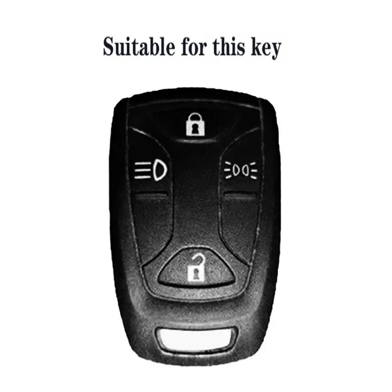 4 Buttons New Silicone Remote Case Accessories for SAAB Scania Truck DC13 143 148 141 4X2 6X2R GRS905 R S G P Series Key Cover view 4