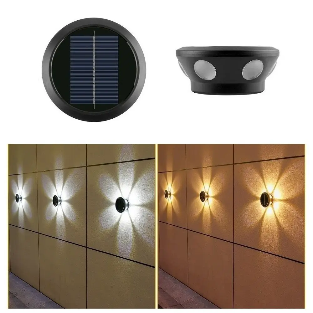 

Waterproof Solar Wall Lamp Solar Powered Smart Light Control Outdoor Wall Light LED Light Garden Fence Light Outdoor Lighting