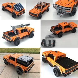 NEW Off-road Fords Raptor F-150 Pickup Truck Car Technical MOC 42126 Building Blocks Vehicle Bricks Model DIY Toy Gifts 1379PCS