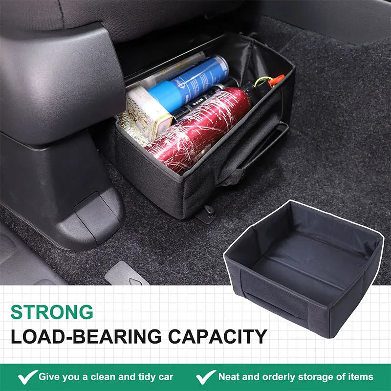 

For Nissan Frontier 2022 2023 Car Front under-seat storage package Organizer Interior Accessories 1 Pcs