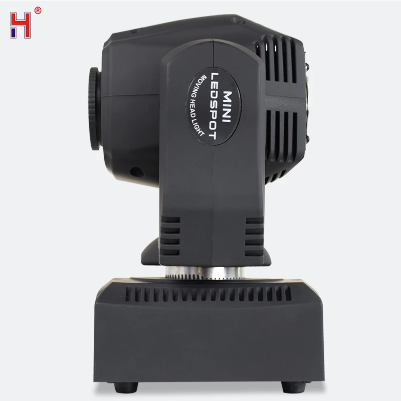 LED Disco Lights Mini Ledspot 60W Lyre Projector Moving Head With Rotating 3 Face Prism Effect DJ Disco Light For Party Wedding