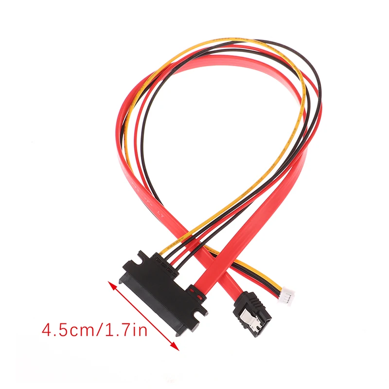 Cavo di alimentazione Mini 4 pin + SATA da 20/30/40 cm 22 (15 + 7) pin a PH2.0/3.0 disco rigido cavo dati per unità ottica cavo di alimentazione