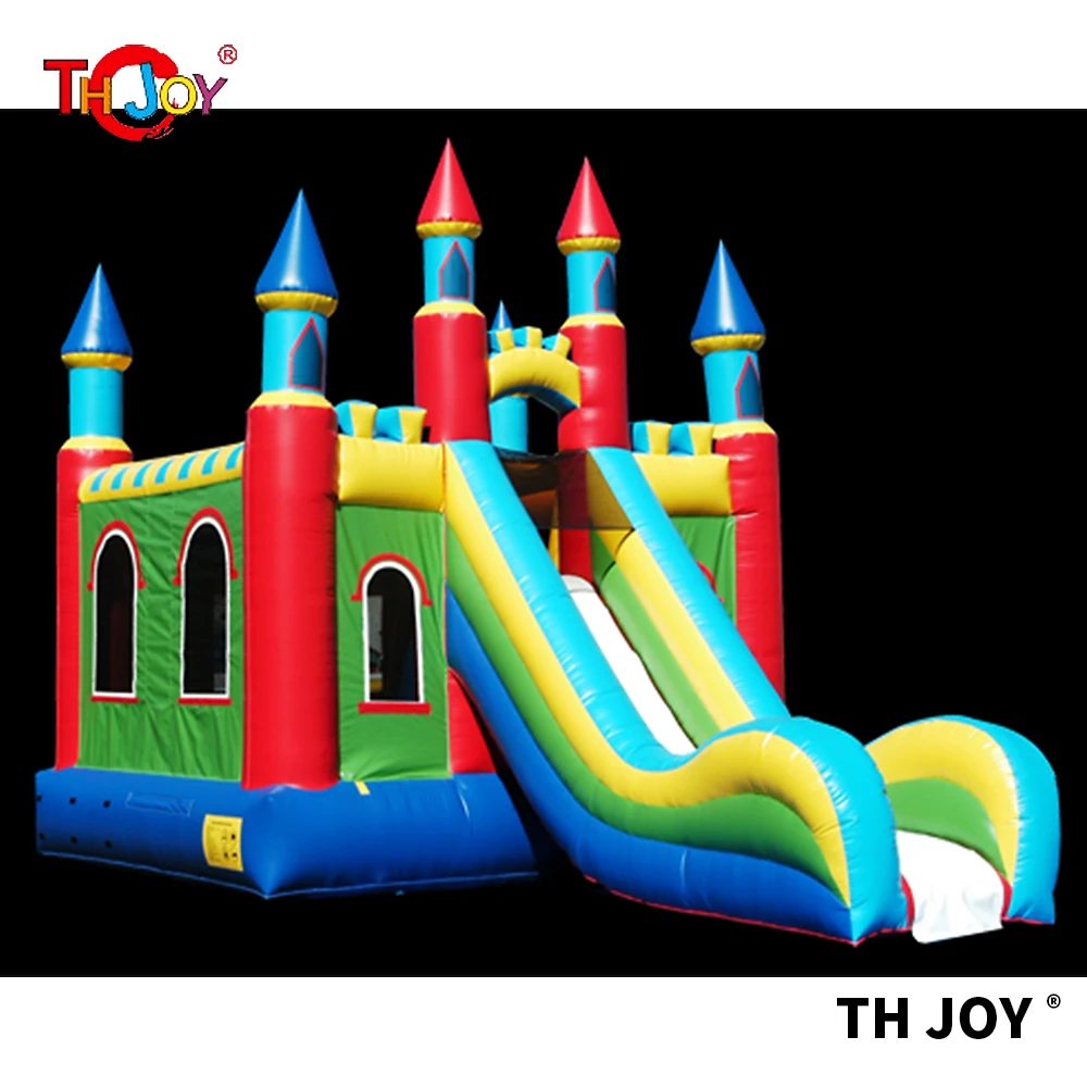 bounce house commercial grade pvc Inflatable Bouncy Calstle with slide Combos,Inflatable jumping Bouncer Castle slide for kids