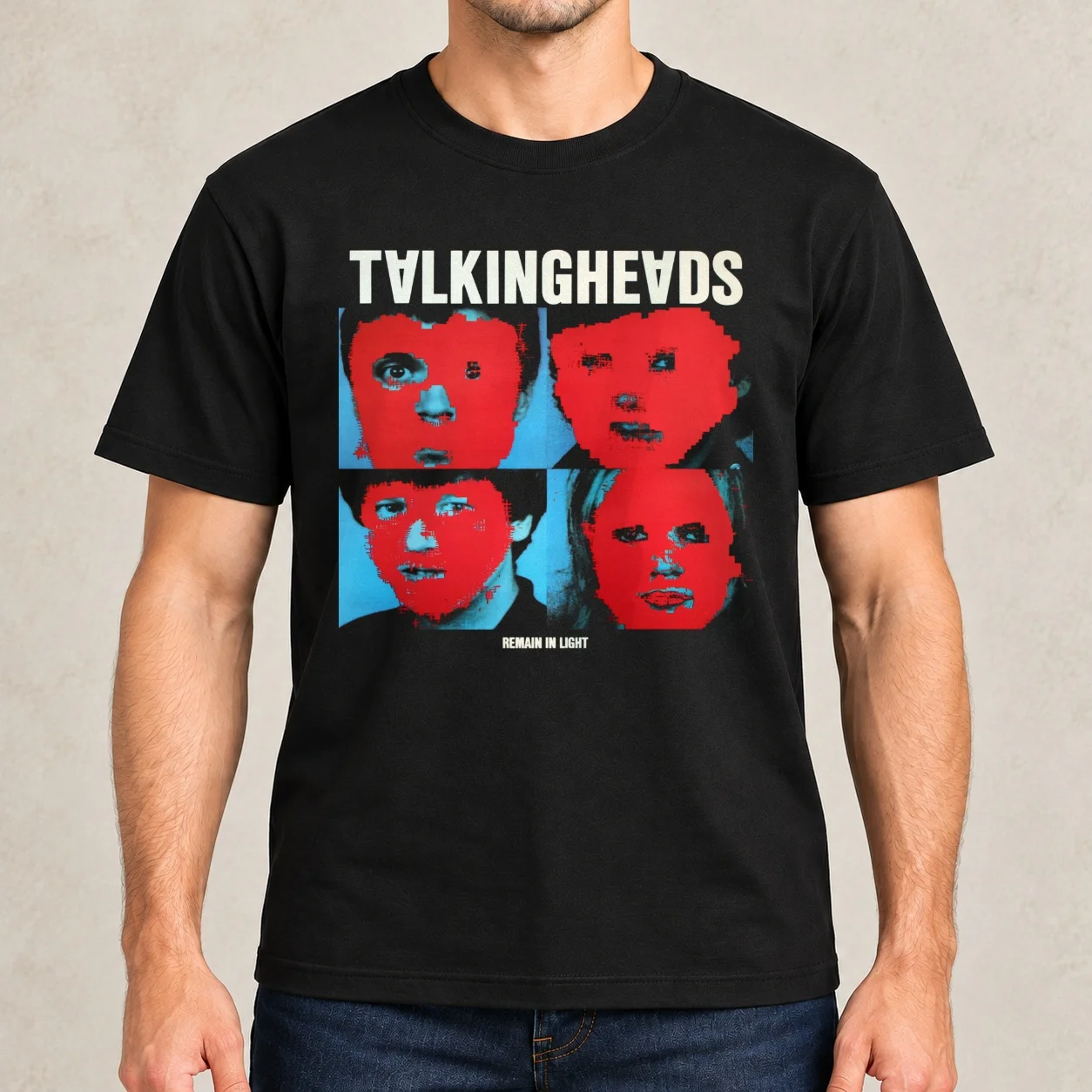 Talking Heads - Remain in Light T-Shirt t shirts with prints g man t shirts for men t shirts designer T-Shirt