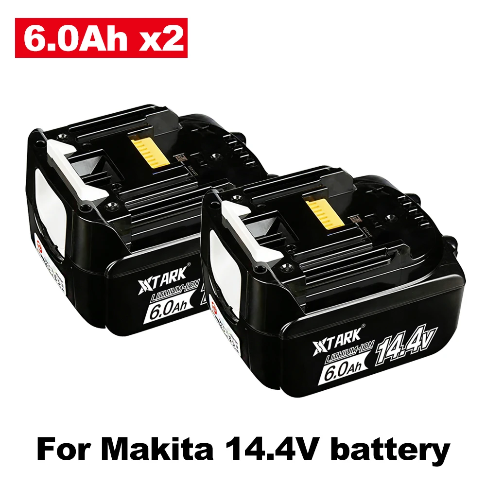 

14V 6.0Ah Rechargeable Li-lon Battery For Makita bl1430 BL1415 BL1440 196875-4 194558-0 195444-8 196388-5 BDF440