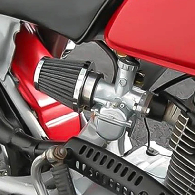 1pc Universal 35-60mm Motorcycle Tapered Air Filter Cleaner Dirt Pit High Air Flow Filter Conical Air Filter Dirt Cleaner image 3