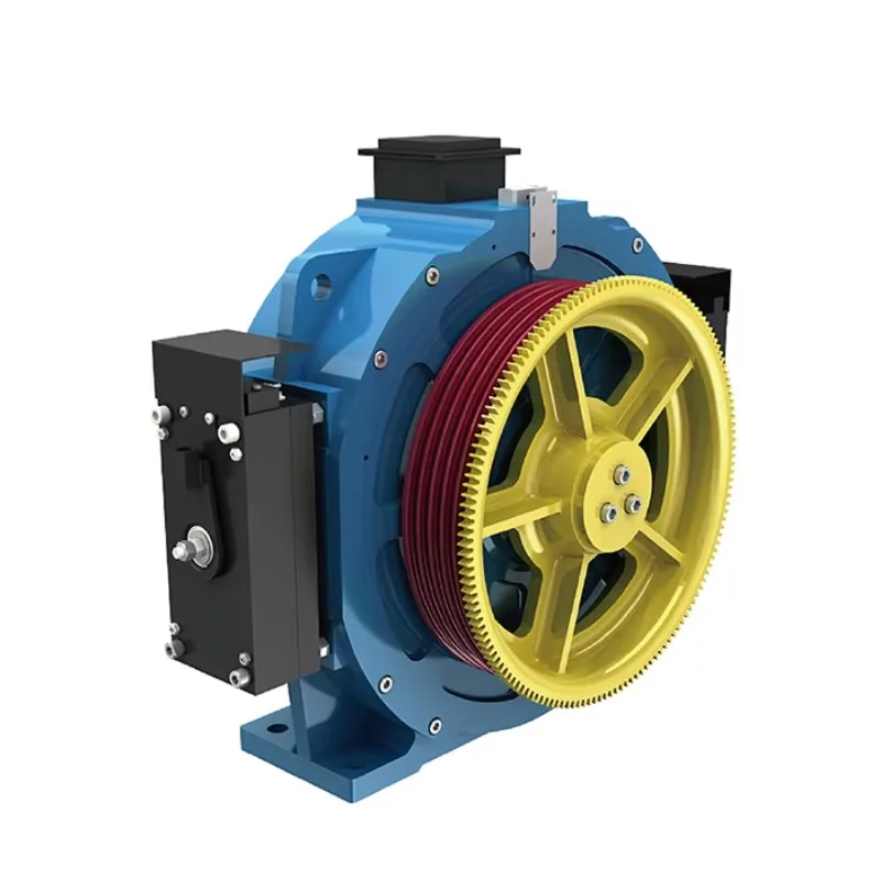 

Home Villa Lift Gearless Traction Machine Motor Load 630-1150kg for Elevator Lift Spare Parts