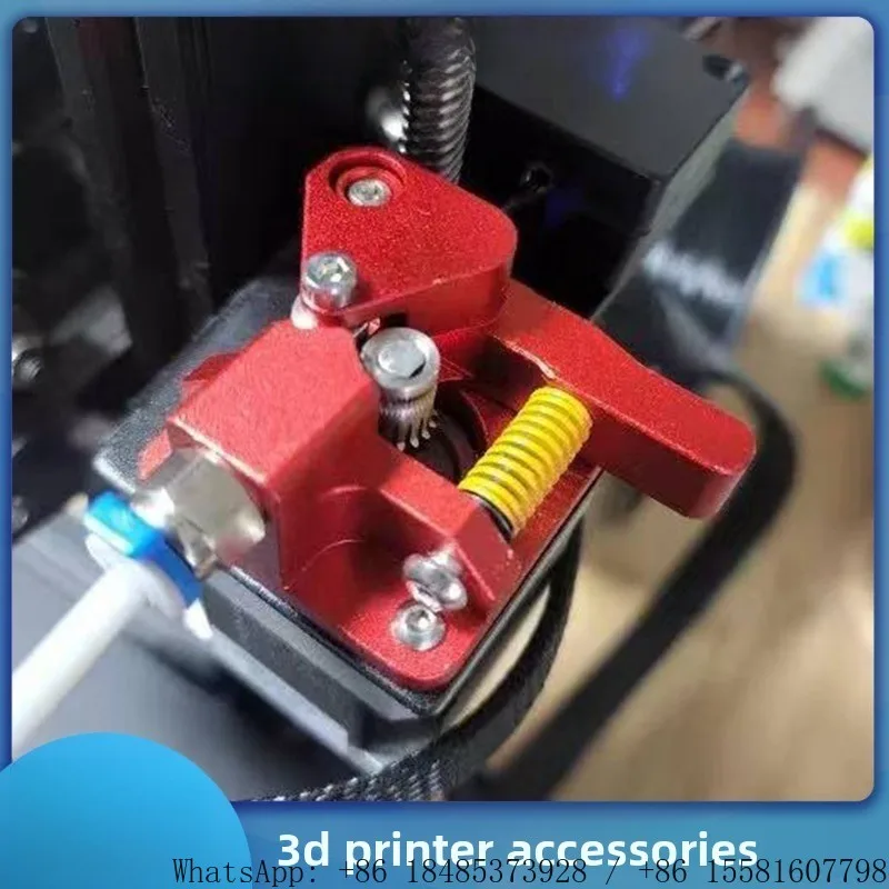 Dual Pulley Flexible Filament Extruder Full Metal Upgrade Kit for CR-10S PRO Ender-3 Series 3D Printer Feeding Replacement Parts