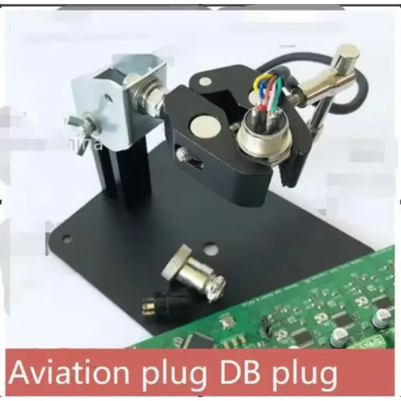 Spina aeronautica Spina DB Cavo motore Circuito PCB Stazione di saldatura Staffa di saldatura Morsa elettronica