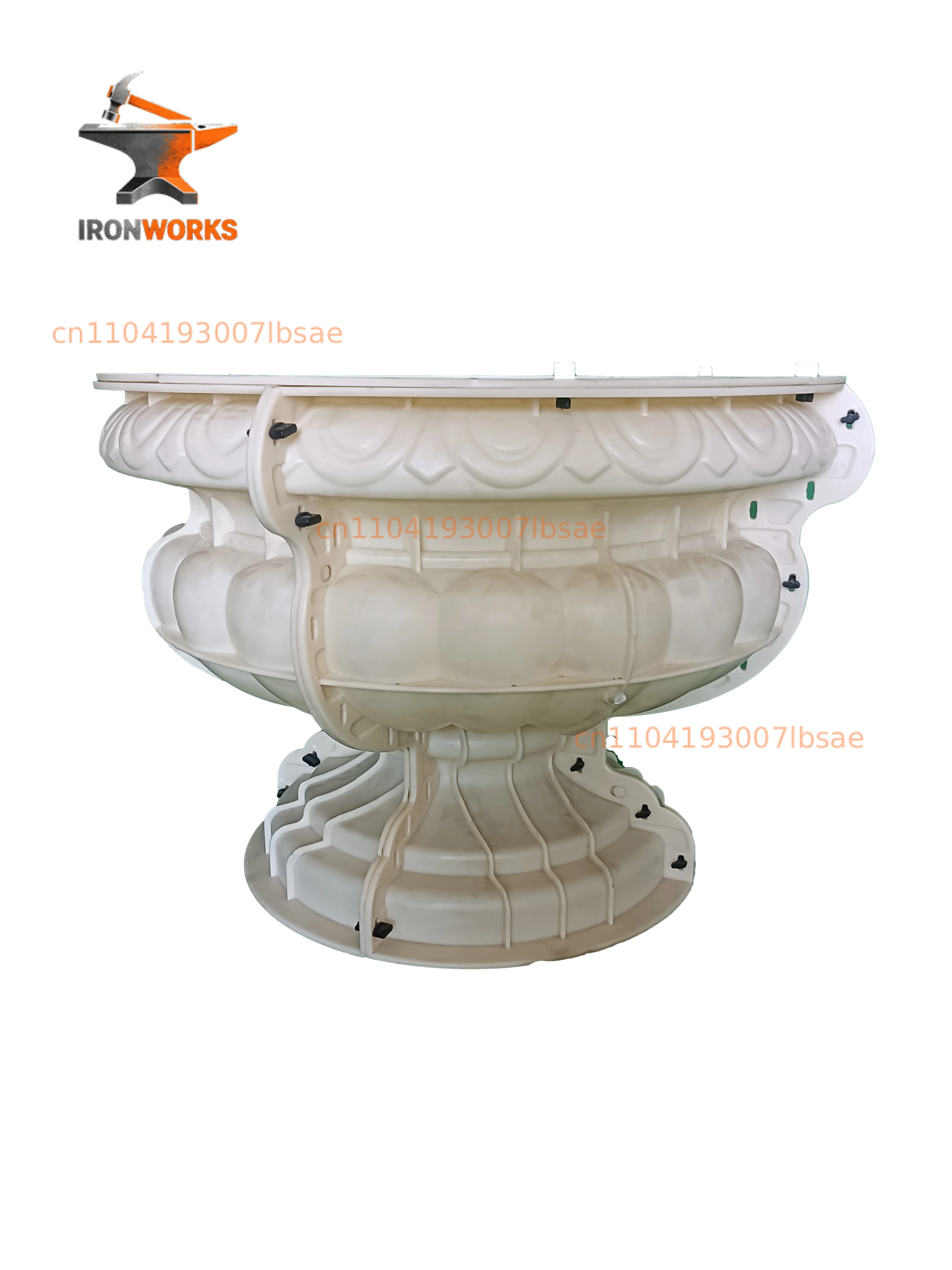 ABS High Quality Diameter 80cm Plastic Precast Concrete Flower Pot Planter Molds