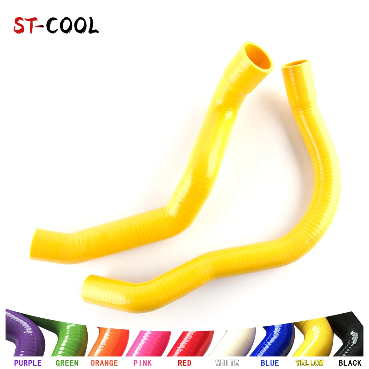 For 1991-2001 Jeep Cherokee XJ 4.0L I6 LHD 1992 1993 1994 1995 1996 1997 1998 2000 Radiator Coolant Silicone Hoses Kit 2Pcs