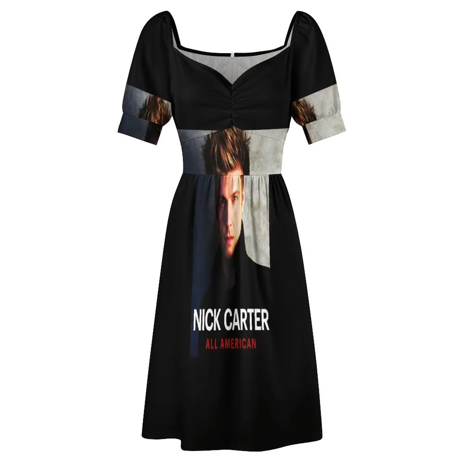 Besonderes Singer Man Country Nick Carter Redeki Trending Seller Ärmelloses Kleid Kleidung Damen Sommer 2025, Kleid