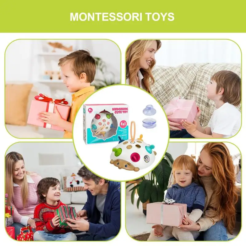 Jouets de motricité fine et mentaires oriels Kasgehog pour enfants, jouet d'apprentissage althavec bords lisses pour garçons de 1 à 3 ans