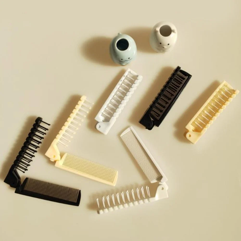 

3 шт. портативные антистатические расчески дорожные складные щетки для волос компактная мини-щетка для женщин дорожная щетка для волос мини-расческа