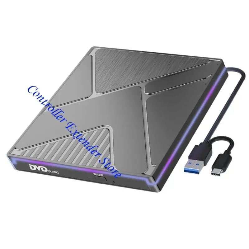 

N84b портативный диск сжигающий считыватель USB -тип C Интерфейсы Disc Drive Thin Multy Format Disc Совместимость