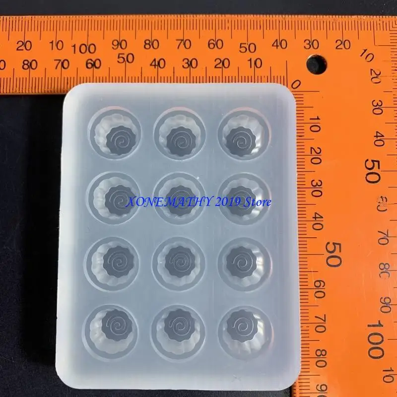 F42F Silicone Wax Seal Soap Embeds Mold Resin Shaker Filling Mold Resin Mold