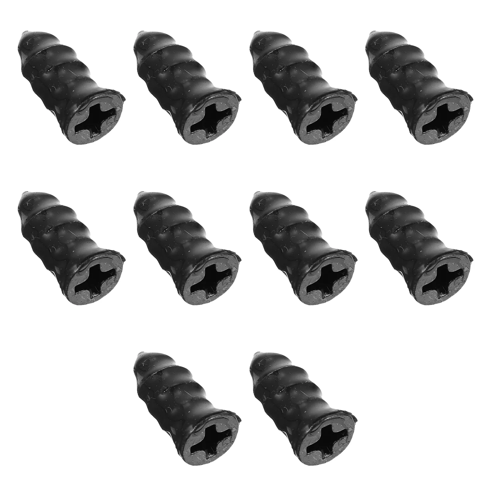 10 Pcs Tire Sealant Bike Anti Skid Nails Mountain Auto Supplies Black Anti-skid Car Screws for Pedal