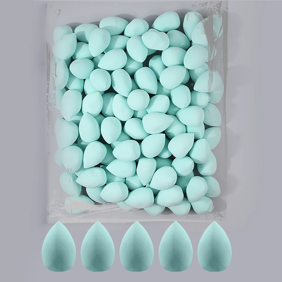 Grande éponge de maquillage super pratique multi-spécifications, œuf de beauté, outil de maquillage à double usage sec et humide à haute résilience