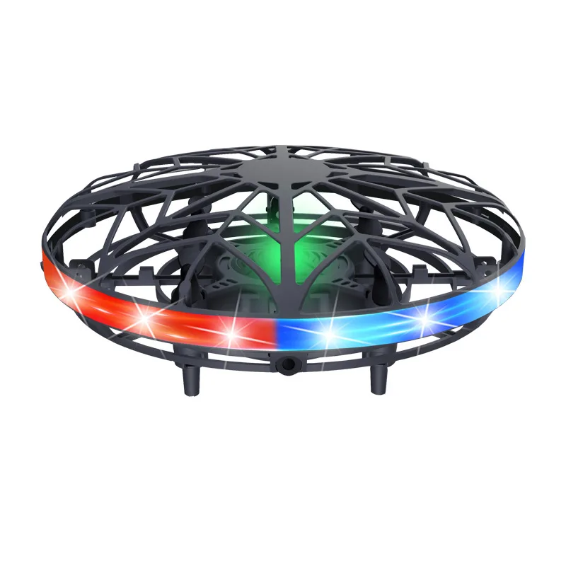 

Mini UFO Drone Helicopter Aircraft Hand Controlled Color Light Infrared Quadcopter Induction Kids Flying Saucer Flying Ball Toy