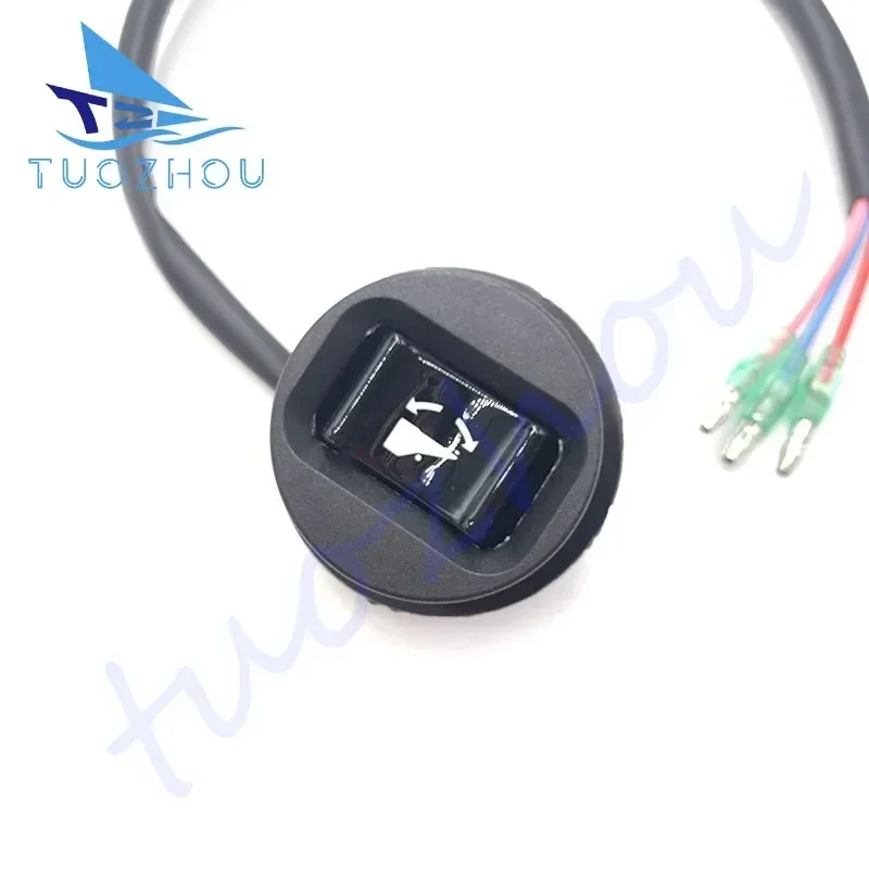 

3E0-72615 Переключатель мощности и наклона PTT для подвесного мотора Tohatsu 115 л.с. NSF115; 3E0-72615-0; 3-проводная модель